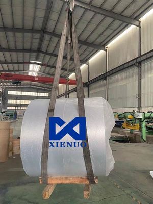 en vente en aluminium bobine d'aluminium avec 1100 3003 8011 A3003 H14 6061 7075 courrier du canal de garniture évaporateur de gouttière corrosion bois grain Al couleurs revêtues en stock