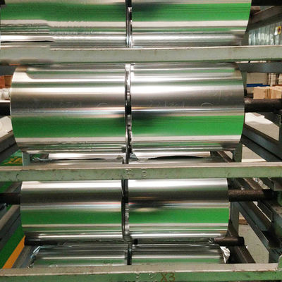 8011 Feuille d'aluminium de qualité alimentaire 1060/8069/feuille d'aluminium anti-corrosif 12um