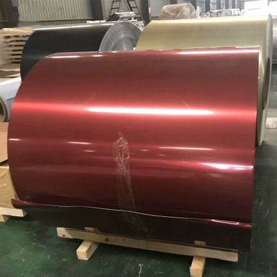 Coil revêtu de couleur d'alliage d'aluminium Coil Ppal 1100 3105 H12 1050 1060 1070 1100 3003