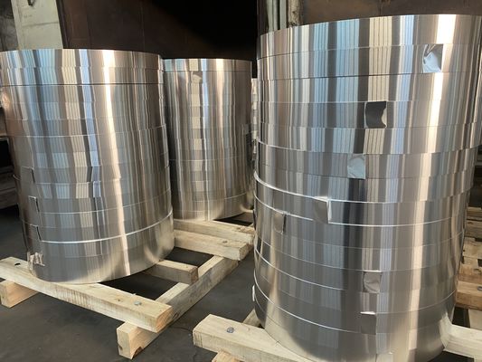 Tape anti-rouille en alliage d'aluminium 1050 1060 1070 1100 3A21 3003 3103 3004 5052 8011 Ruban d'aluminium étroite bande d'aluminium en bobine