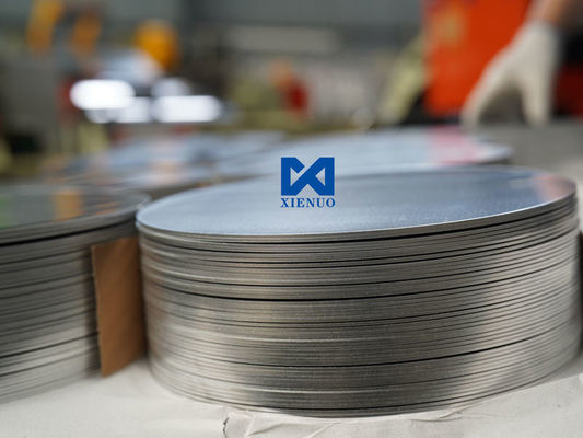 Plaque ronde en aluminium sur mesure en usine 1050 1060 1100 disque en aluminium recouvert de H14 pour la sublimation