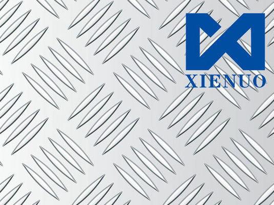 Détecteur antidérapant Isolation thermique Stuc anodisé Plaque d'aluminium en diamant en relief pour plancher