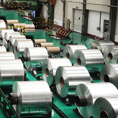 Ruloirs en papier d'aluminium pour les aliments