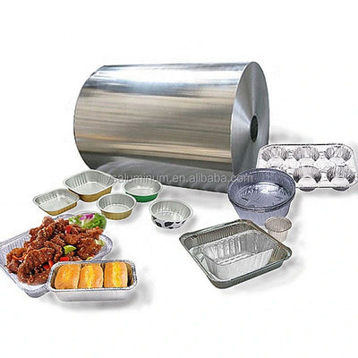 Taille personnalisée Foil d'aluminium bobine brute Foil d'aluminium de qualité alimentaire bobine Foil d'aluminium Jumbo Roll