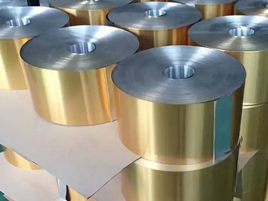 Film en feuille d'aluminium recouvert de laque de couleur pour emballer le chocolat