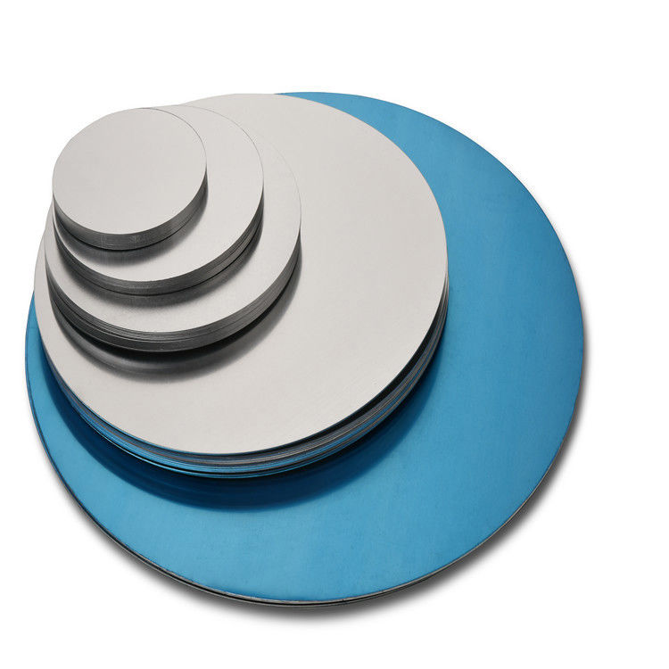 Disque rond en aluminium Plaque réfléchissante en aluminium 1050 1060 1100 H14 Cercle en aluminium pour pot