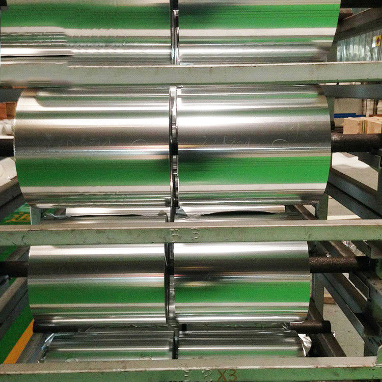 8011 Feuille d'aluminium de qualité alimentaire 1060/8069/feuille d'aluminium anti-corrosif 12um