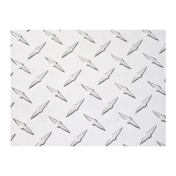 Plaque diamantée plaque à carreaux plaque plate personnalisée plaque plate 3003 5052 6061 Prix d'aluminium en relief aluminium perforé 3 T