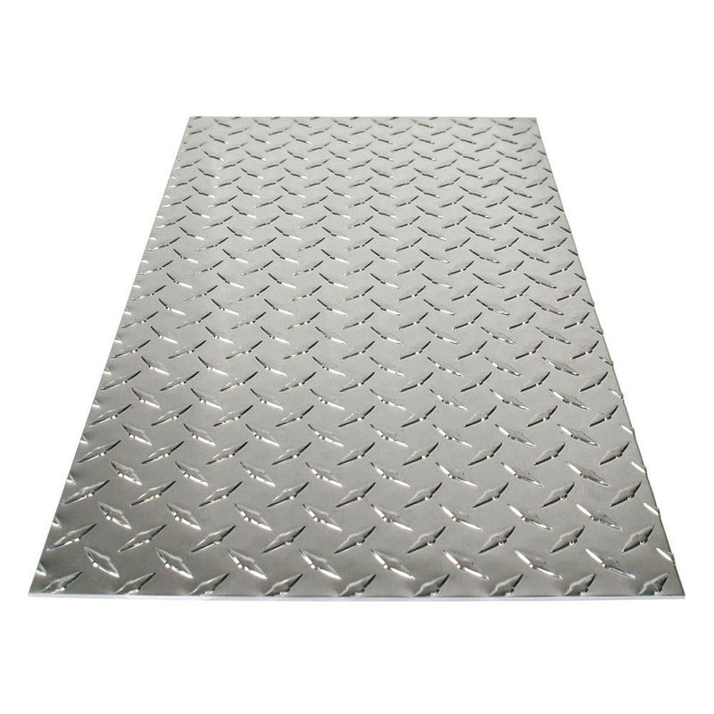 Plaque de vérification en aluminium pour plancher en métal en relief 1050 1100 1070