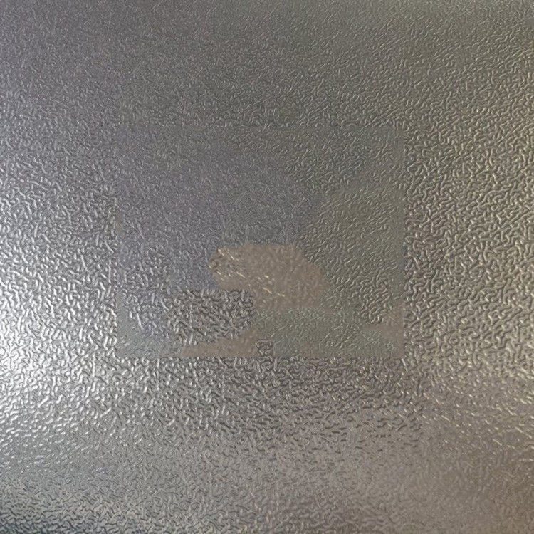 Isolement thermique antidérapant anodisé Stuc en relief diamant aluminium plaque de vérification pour les échelles