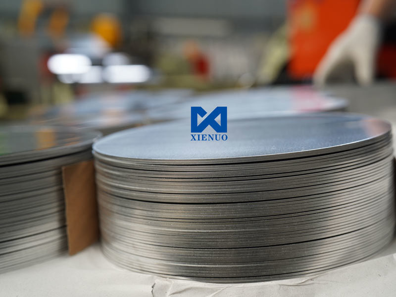 Disque d'aluminium cercle alliage feuille de disque d'aluminium 1000 3000 5000 série en gros Cercle d'aluminium pour ustensiles de cuisine