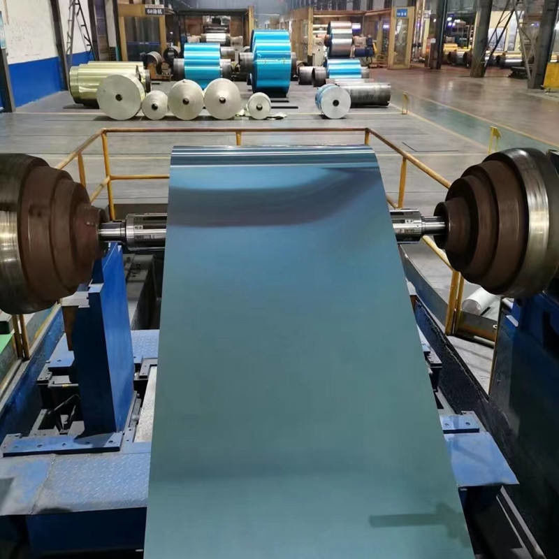 Système de climatisation Utilisez une feuille d'aluminium hydrophile de couleur bleue 8011/H22