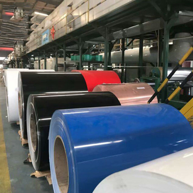 Coil revêtu de couleur d'alliage d'aluminium Coil Ppal 1100 3105 H12 1050 1060 1070 1100 3003
