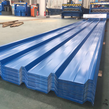 Vente à chaud de tôle de toiture en aluminium couverte de couleur tôle de toiture ondulée