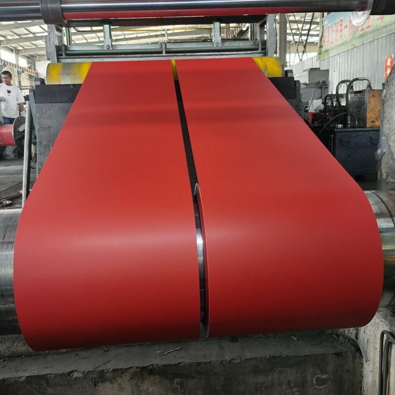 Coil d'aluminium revêtu de couleur AA3003 H14 / H24 Coil d'aluminium revêtu de couleur AA3005 pour les toits extérieurs
