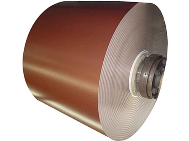 Prix d'usine Pe Pvdf bobine d'aluminium revêtue de couleur h14 bobines revêtues de peinture d'aluminium pour la fabrication de toits
